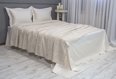 Мишель (бежевый) комплект с покрывалом