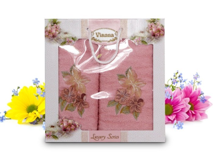 Набор полотенец Vianna Luxury Series (50x90, 70x140) 8041-02