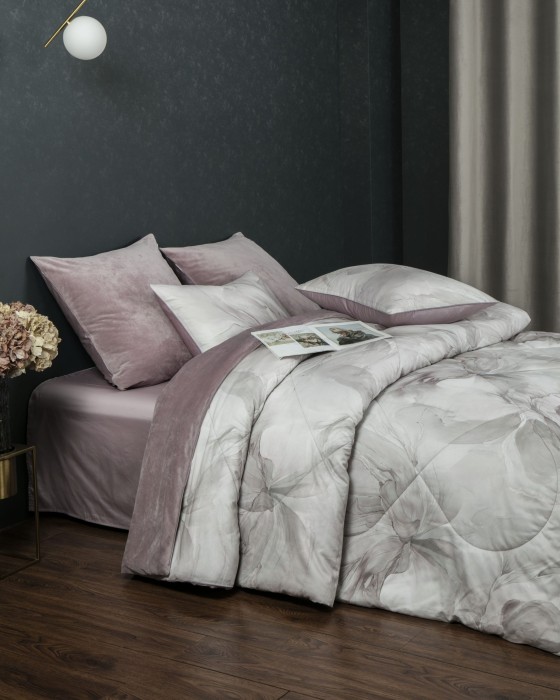 Комплекты для сна Вуаль (пепельная орхидея) АВС Cotton комплект Евро