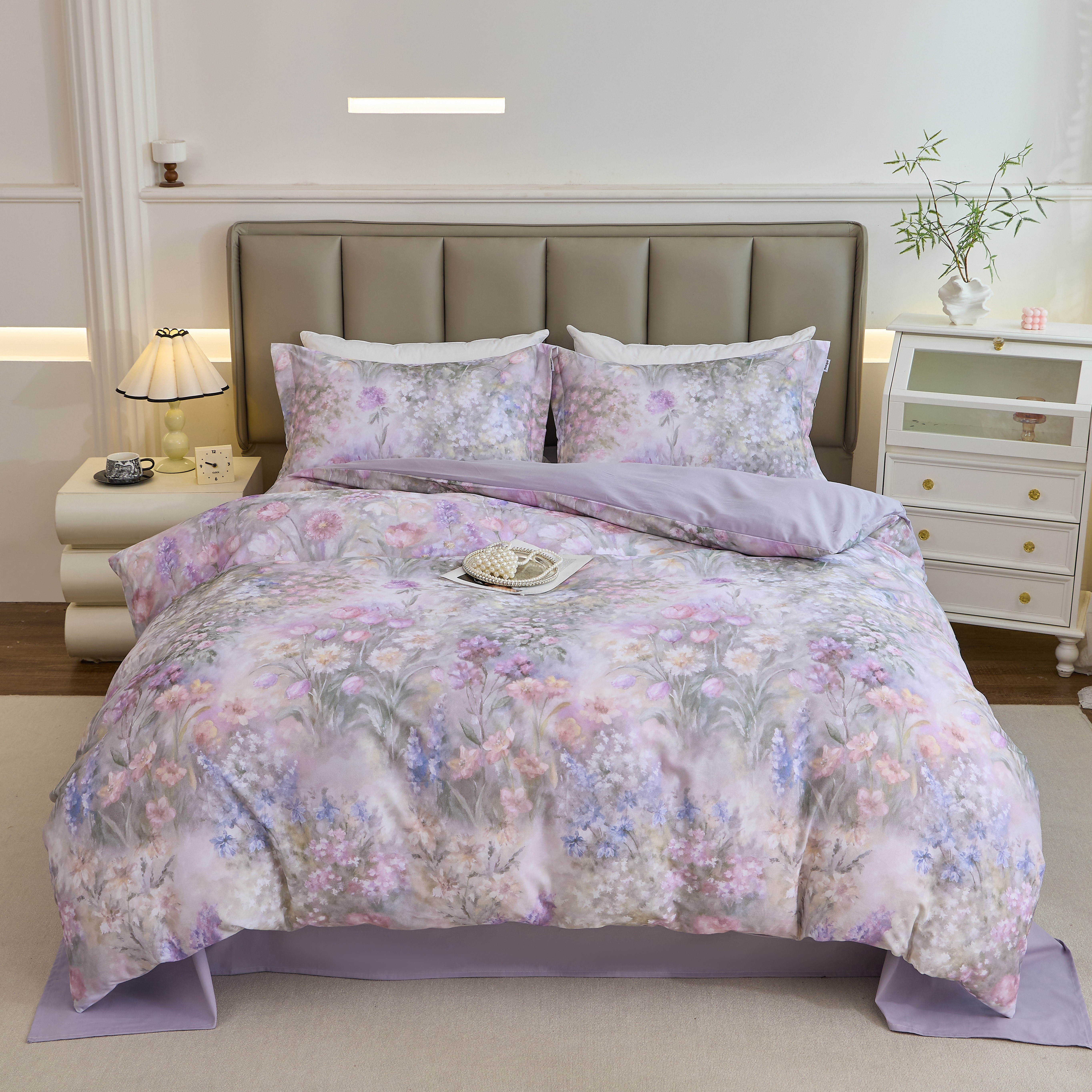 Кпб Фланель 1,5-спальный 2 наволочки 1-MOMAE272 код1094