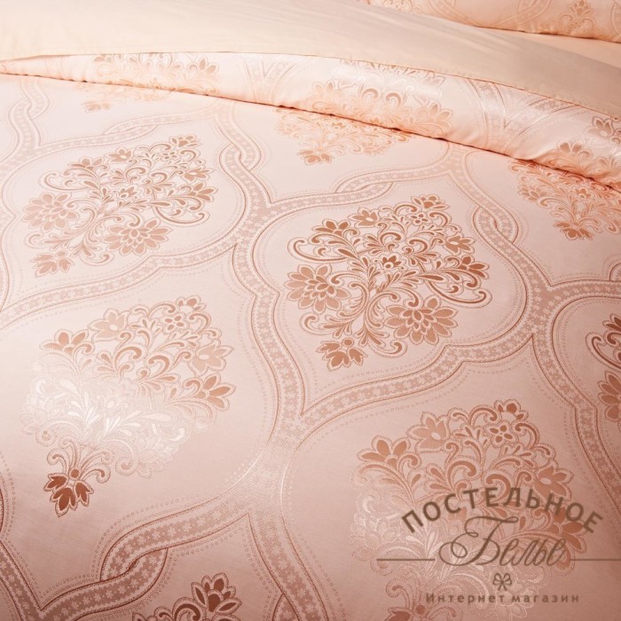 Лукреция №10 Жаккард Евро Комплект постельного белья