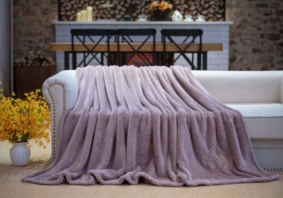 Эшли (пепел роза) Покрывало 160х220