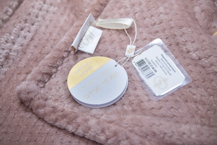 Эшли (пепел роза) Покрывало 160х220