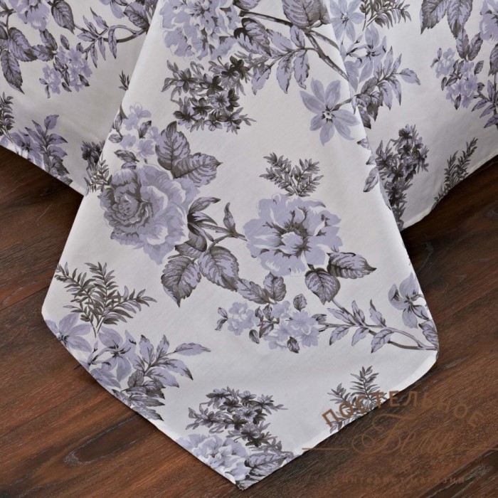 Таисия (розовая) Комплект постельного белья сатин Евро 4н