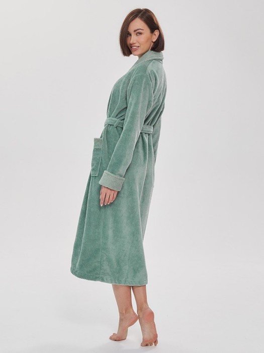 Бамбуковый халат Soft Touch (PM France 747) мятный