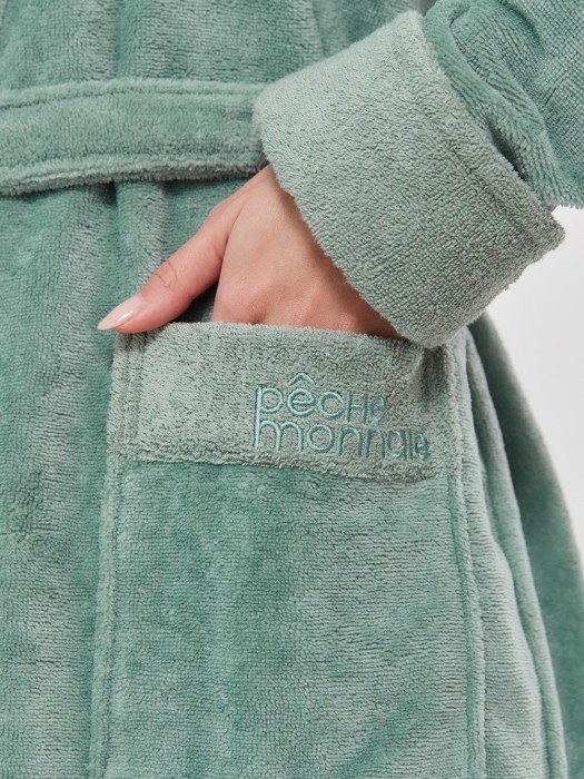 Бамбуковый халат Soft Touch (PM France 747) мятный