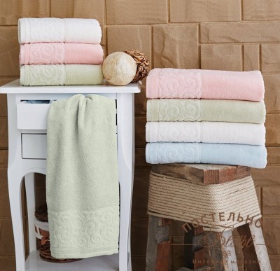 TIFFANY (св.зелен) 70х130 Полотенце