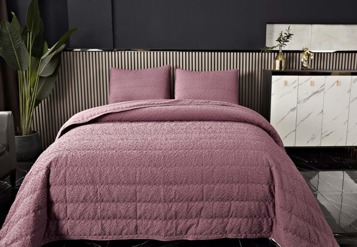 Надин (пепел роза) Покрывало 160х220