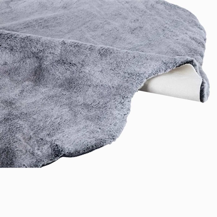 Ковер Arya Кролик Искусственный мех 70X105 Atlas Черный