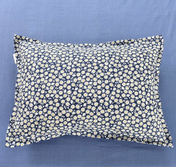 Дарьяна голубой Комплект постельного белья сатин Евро 4н