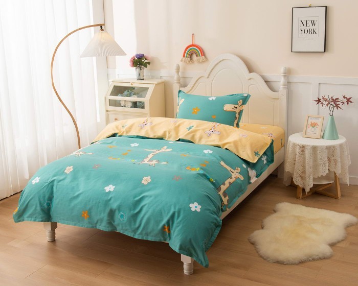 Giraffe (синий) Комплект постельного белья детский