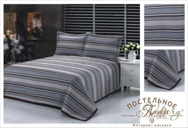 Покрывала софткоттон PMP-03 евро 230х250 2 наволочки 50х70