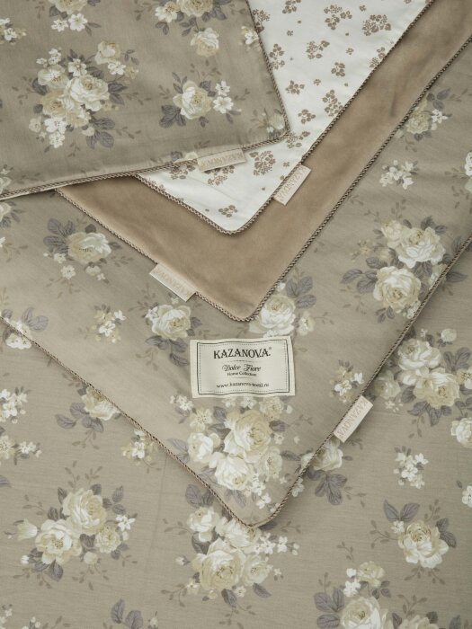 Комплекты для сна Шарлота (бежевый) АВС Cotton Семейный