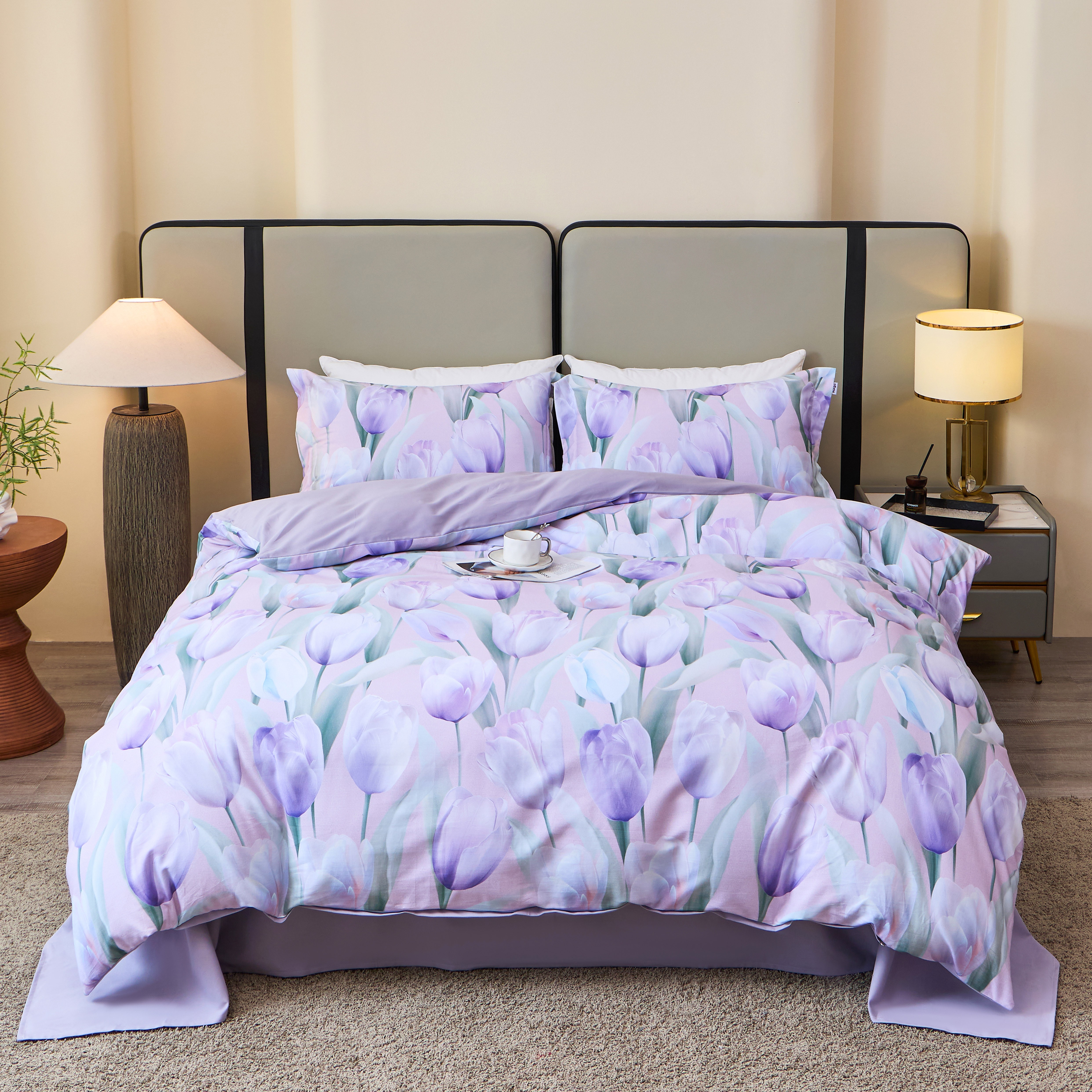 Кпб Фланель 1,5-спальный 2 наволочки 1-MOMAE273 код1094