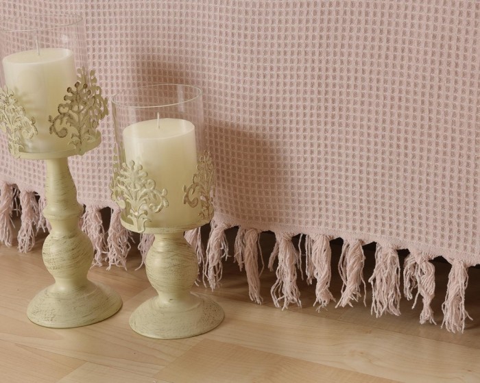 Грета (розовая) Плед 220х240