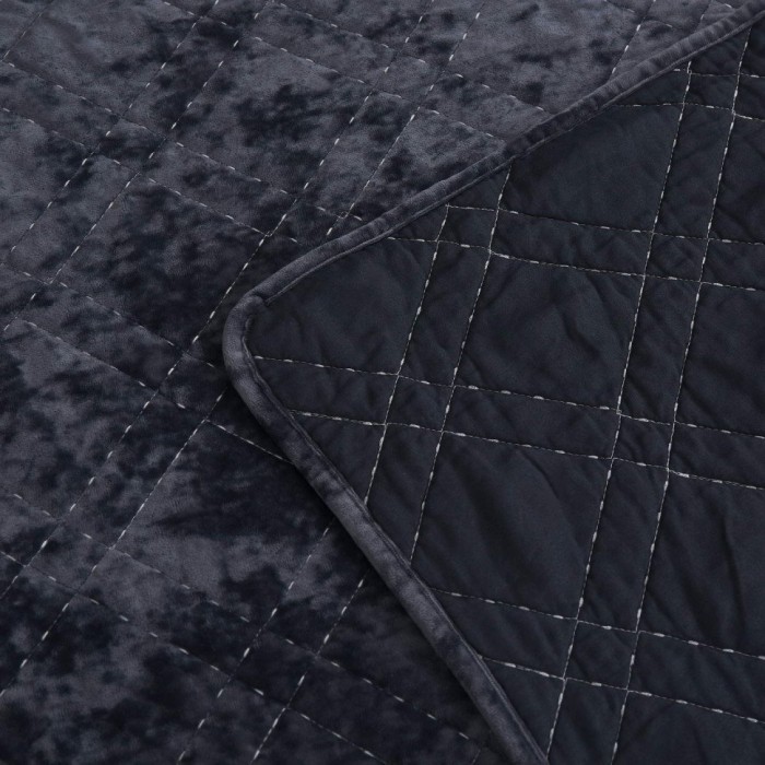 Селена (антрацит) Покрывало 160х220