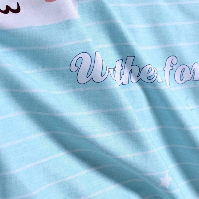 Веселые тучки (голубые) Комплект постельного белья детский