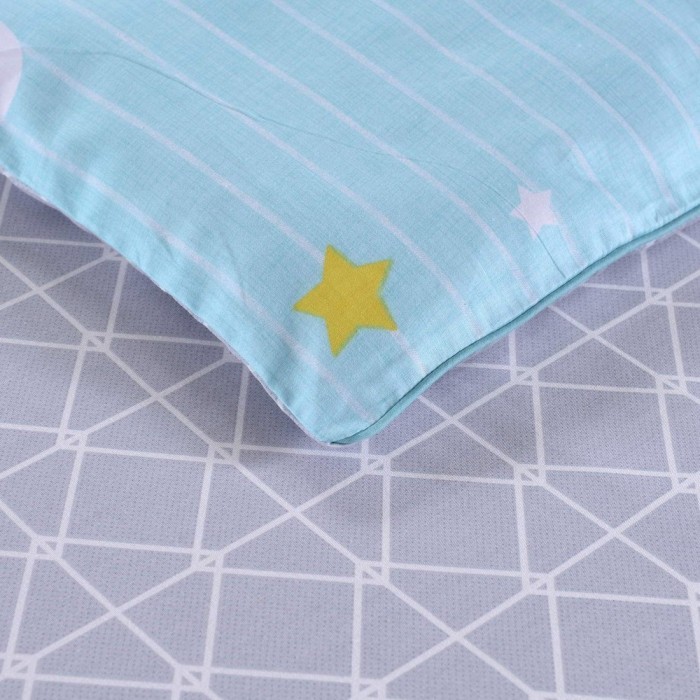 Веселые тучки (голубые) Комплект постельного белья детский