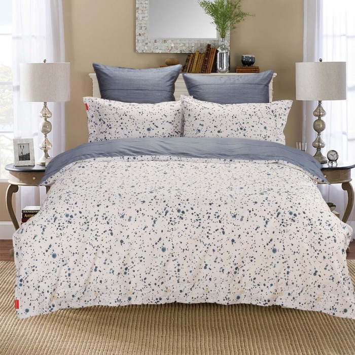 Николас №17 Комплект постельного белья сатин Евро 4н