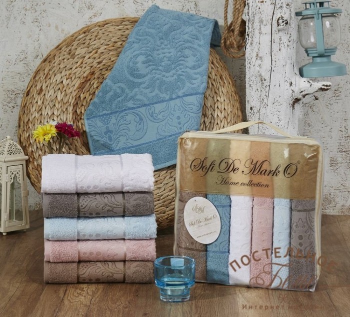 JAKLIN 50х90 (ассорти) Пол. Махровое 1х6