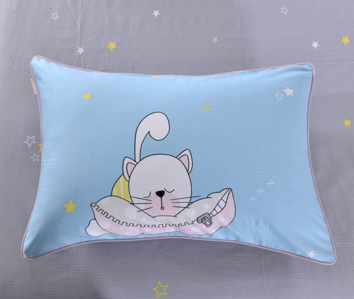 Котофей (голубой) Комплект постельного белья детский