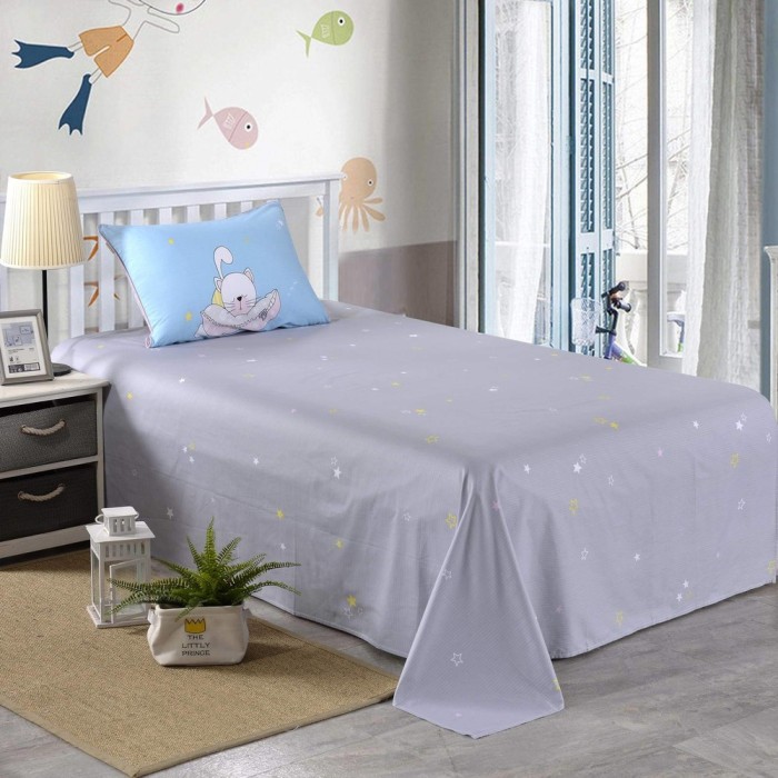 Котофей (голубой) Комплект постельного белья детский