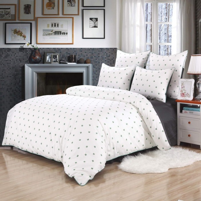 Модерн №18 Комплект постельного белья сатин Евро 4н