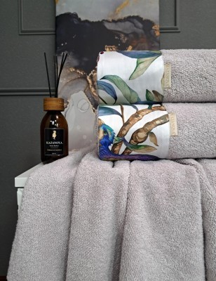 Комплект полотенец Adora Колибри (лаванда) 70х140см и 50х90см &quot;KAZANOV.A&quot;Полотенца Казанова