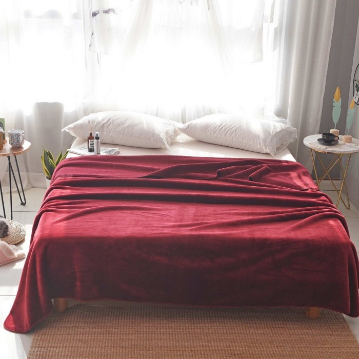 София (бордо) Покрывало 220х240