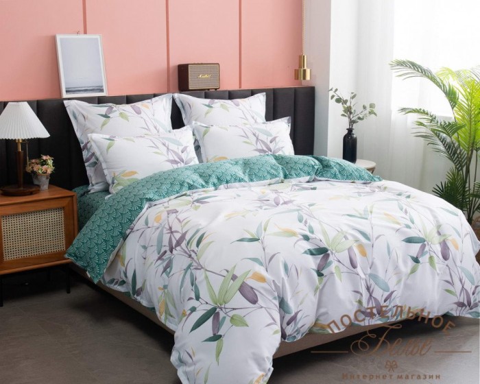 Лекси Комплект постельного белья сатин Евро 4н
