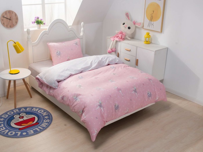 Балерина (розовая) Комплект постельного белья Детский