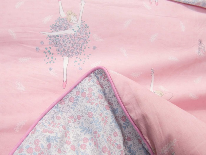 Балерина (розовая) Комплект постельного белья Детский