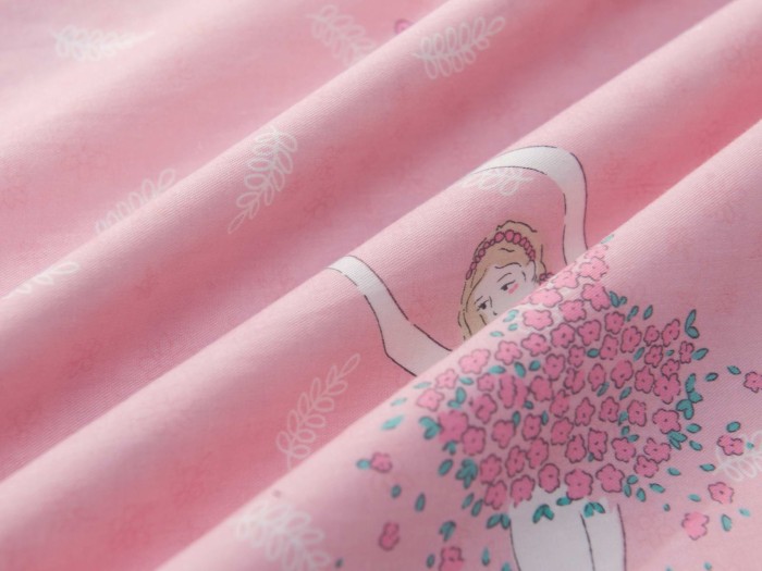 Балерина (розовая) Комплект постельного белья Детский