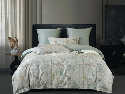 Комплект постельного белья Евро, египетский хлопок Premium 2261-6