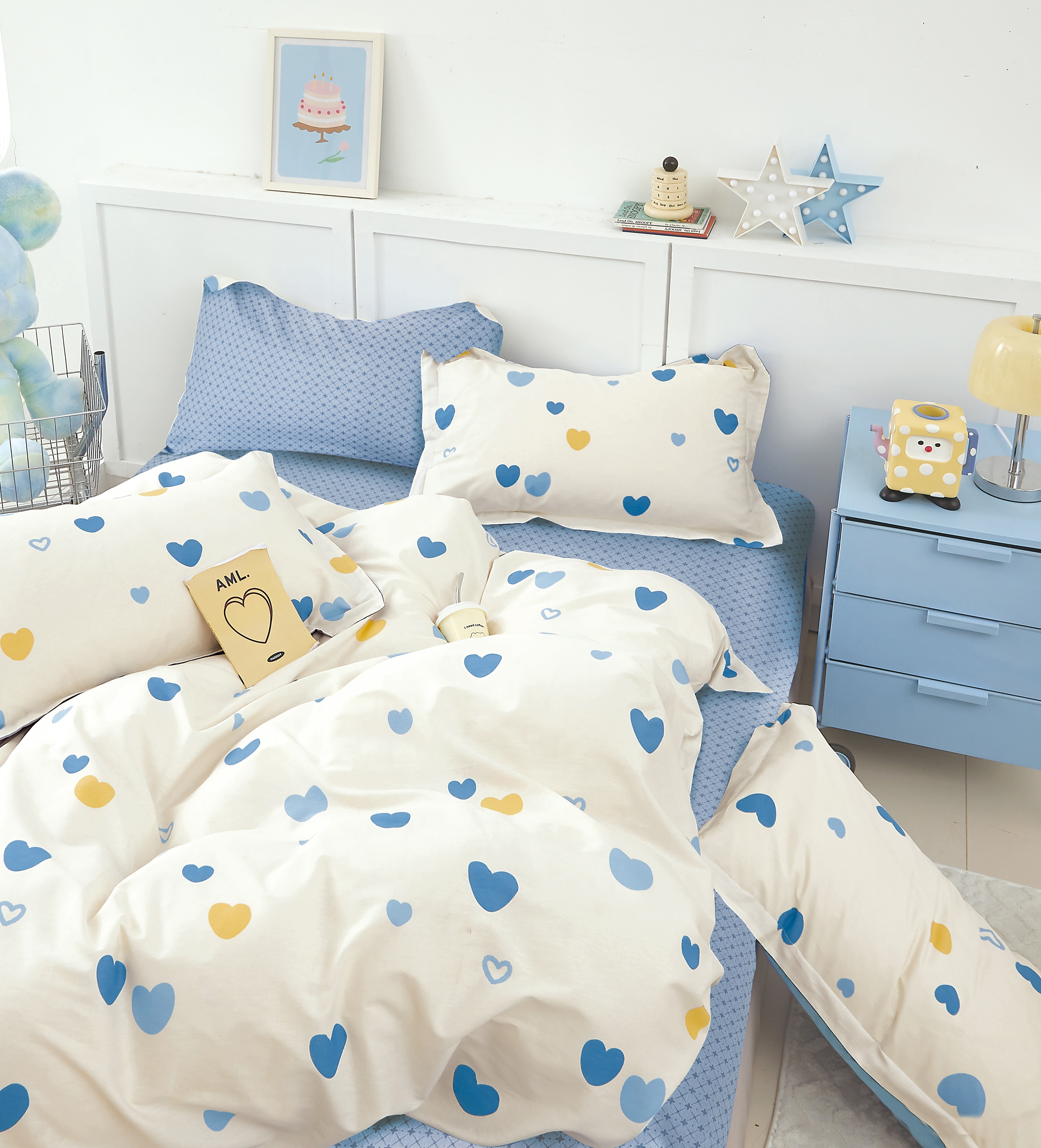 Постельное белье Twill 1,5 спальный наволочки 50x70 TPIG4-2019-50 КОД1050