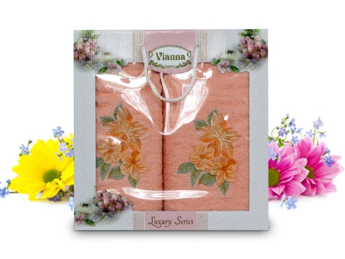 Набор полотенец Vianna Luxury Series (50x90, 70x140) 8041-04