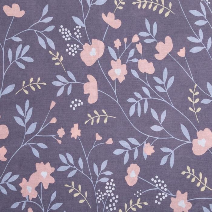 Постельное белье Этель 1.5сп "Сумрачный сад" 143*215см,150*214см,70*70см-2 шт, 100% хлопок,бязь125 г/м2