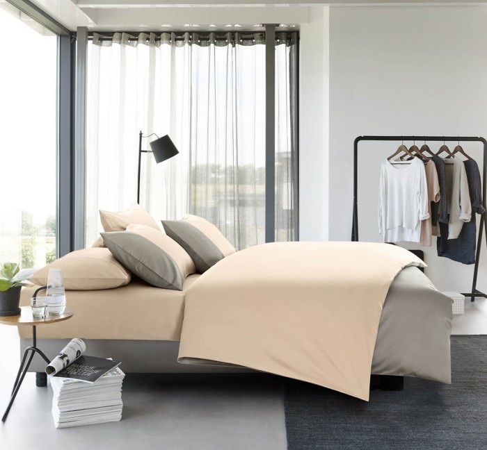 пододеяльник Sharmes "Dune", 200х220 (серый/сиреневый туман)