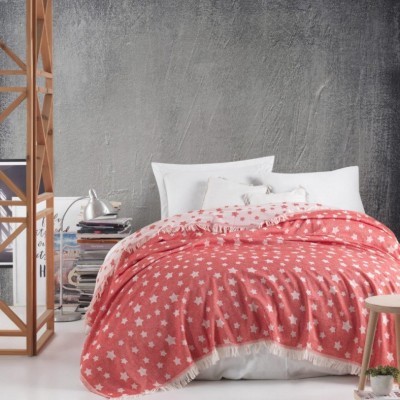 Покрывала Турция STAR PIQUE Red-220x240