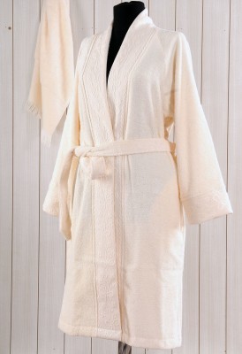 SENSE L-XL (крем)  Халат Махровый
