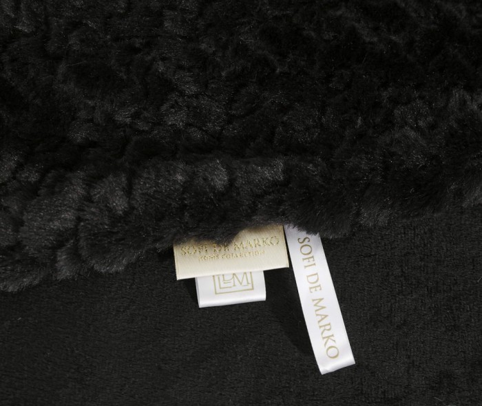 Теодор (черный) Покрывало 210х230