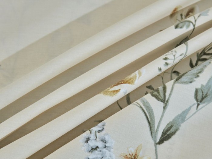 Комплект постельного белья Семейный, печатный сатин 1923-7