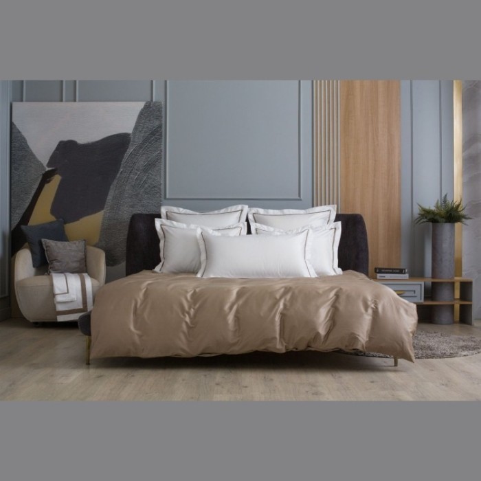 Наволочки с узкой отделкой Alpine Caramel Beige Allure Grass 50х90 (2шт)