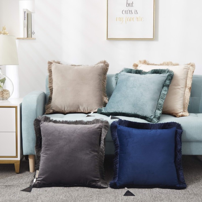 Фаина (светло серая) Наволочка 45х45