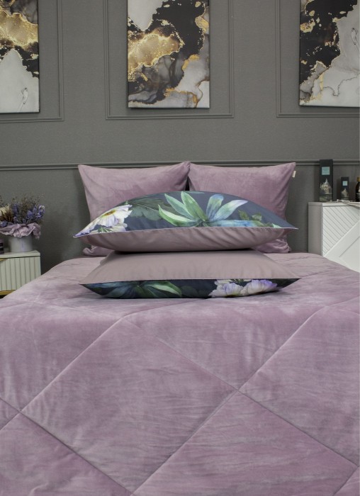 Комплекты для сна Кендис (индиго пыльная роза) ABC Egypt Cotton Евро