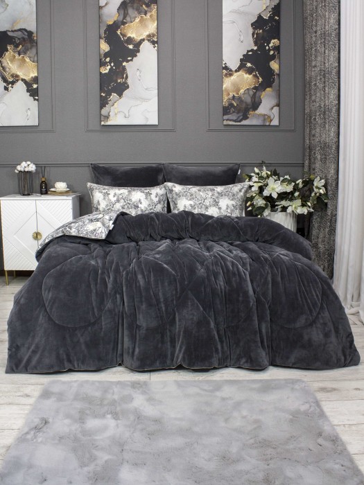 Комплекты для сна Фаворит (графит жемчуг) ABC Egypt Cotton Семейный