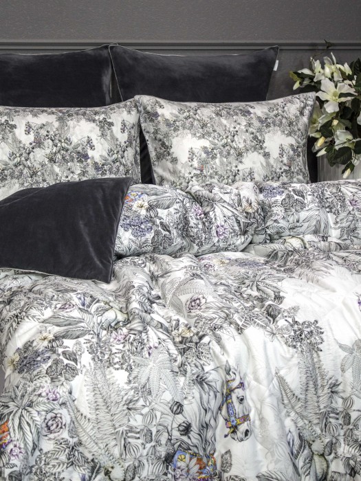 Комплекты для сна Фаворит (графит жемчуг) ABC Egypt Cotton Семейный