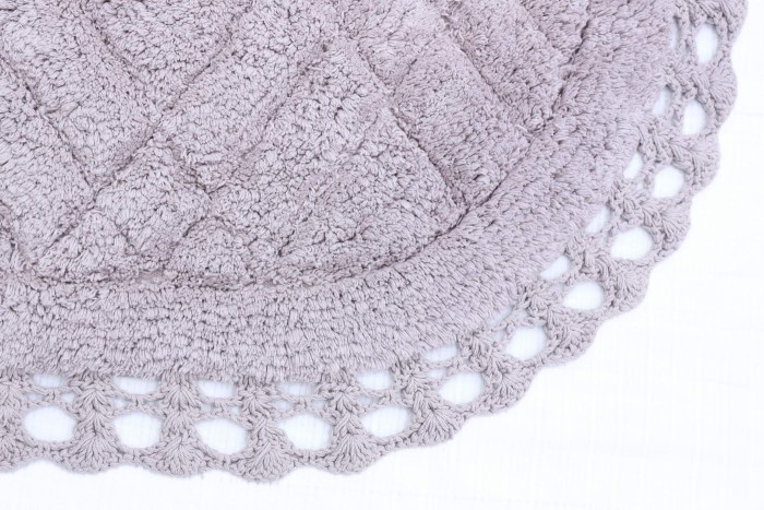 RACHEL (мокко) Коврик для ванной кружевной 60х100