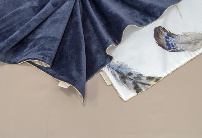 Постельный набор Роуч (индиго платина) ABC Egypt Cotton евро