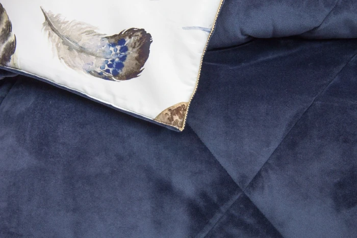 Постельный набор Роуч (индиго платина) ABC Egypt Cotton евро